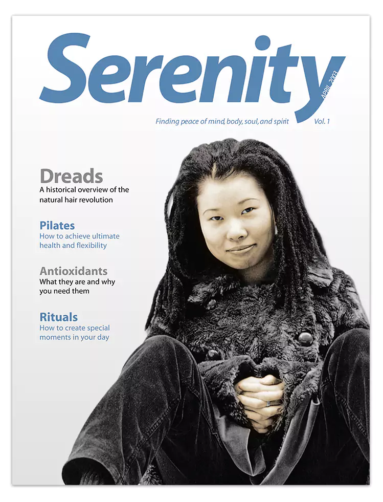 Serenity Magazine Cover