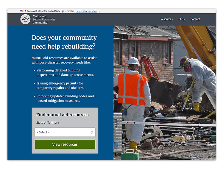 FEMA Mutual Aid Portal