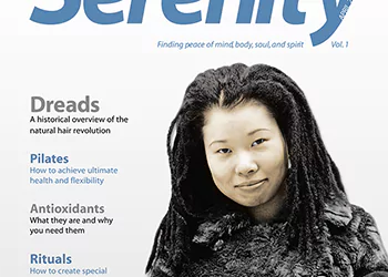 Serenity Magazine Cover