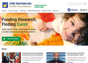 A Kids' Brain Tumor Cure PLGA Foundation